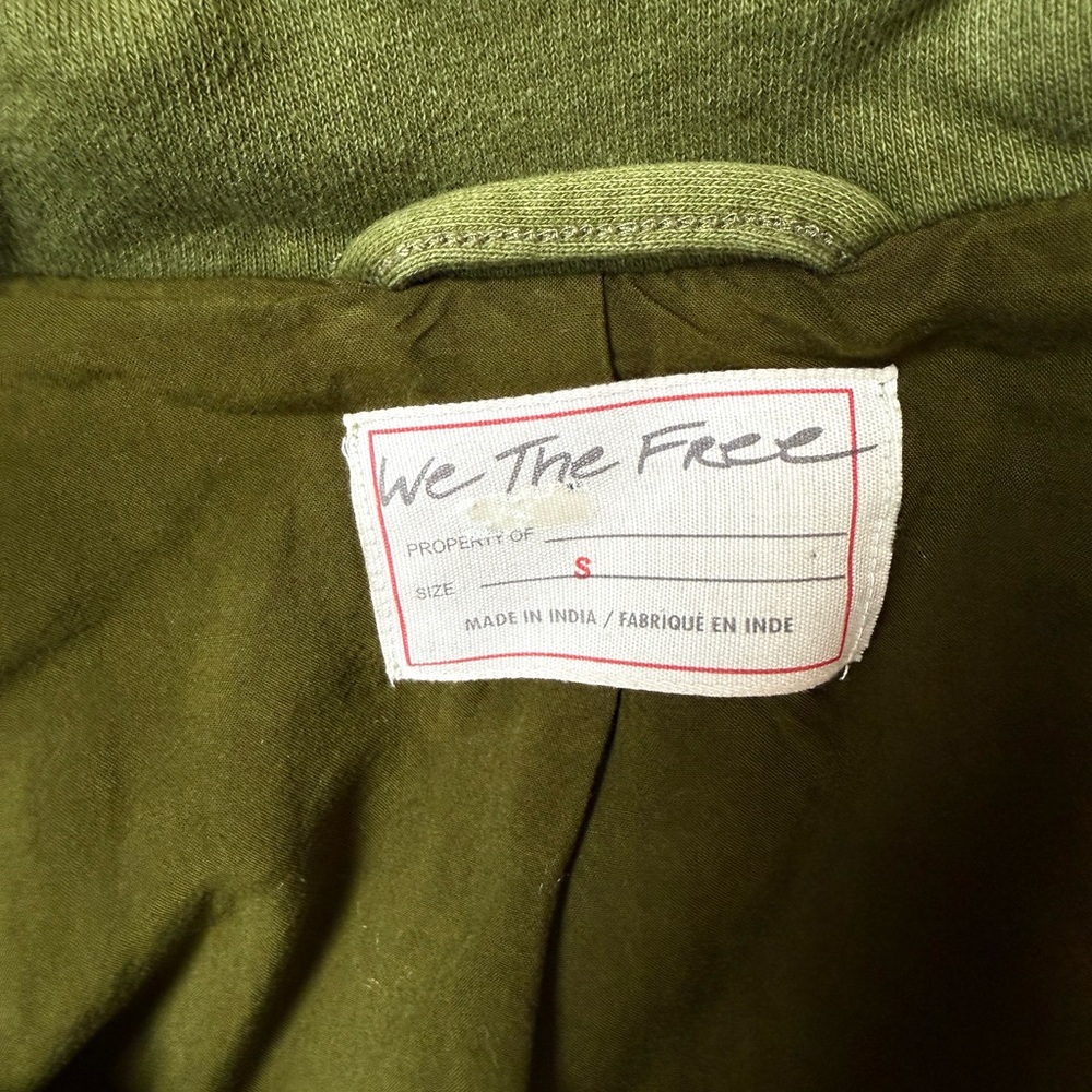 We The Free Rebel Knit Oversized Moto Jacket - Picture 8 of 8